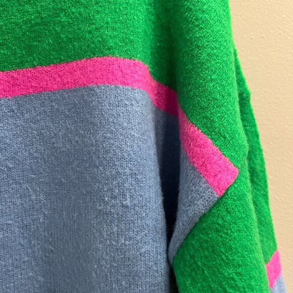 Bold Stripes FIRST LOVE Oversized Sweater - SMALL - Picture 5 of 8